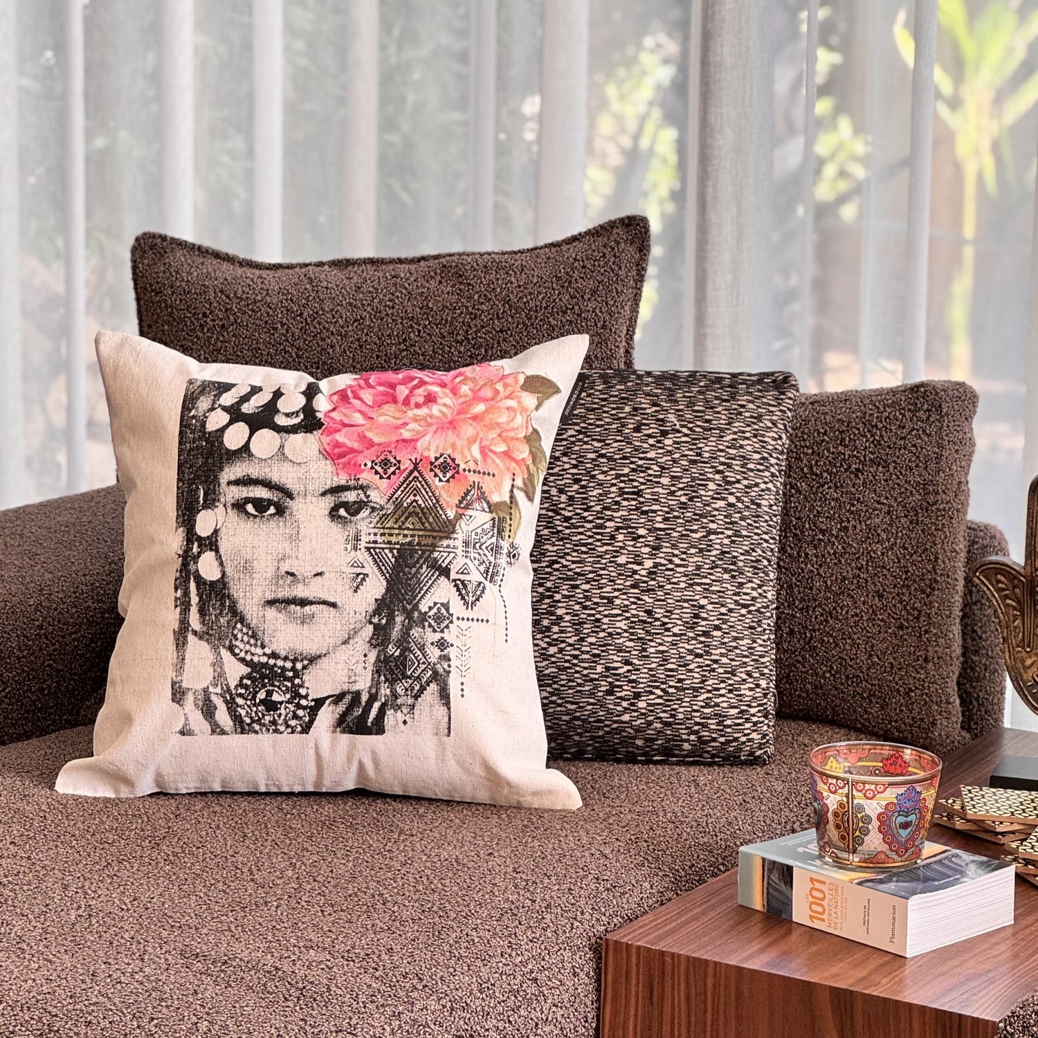 Einzigartige handgefertigte Kissenbezüge aus Marokko – Kunst für Zuhause