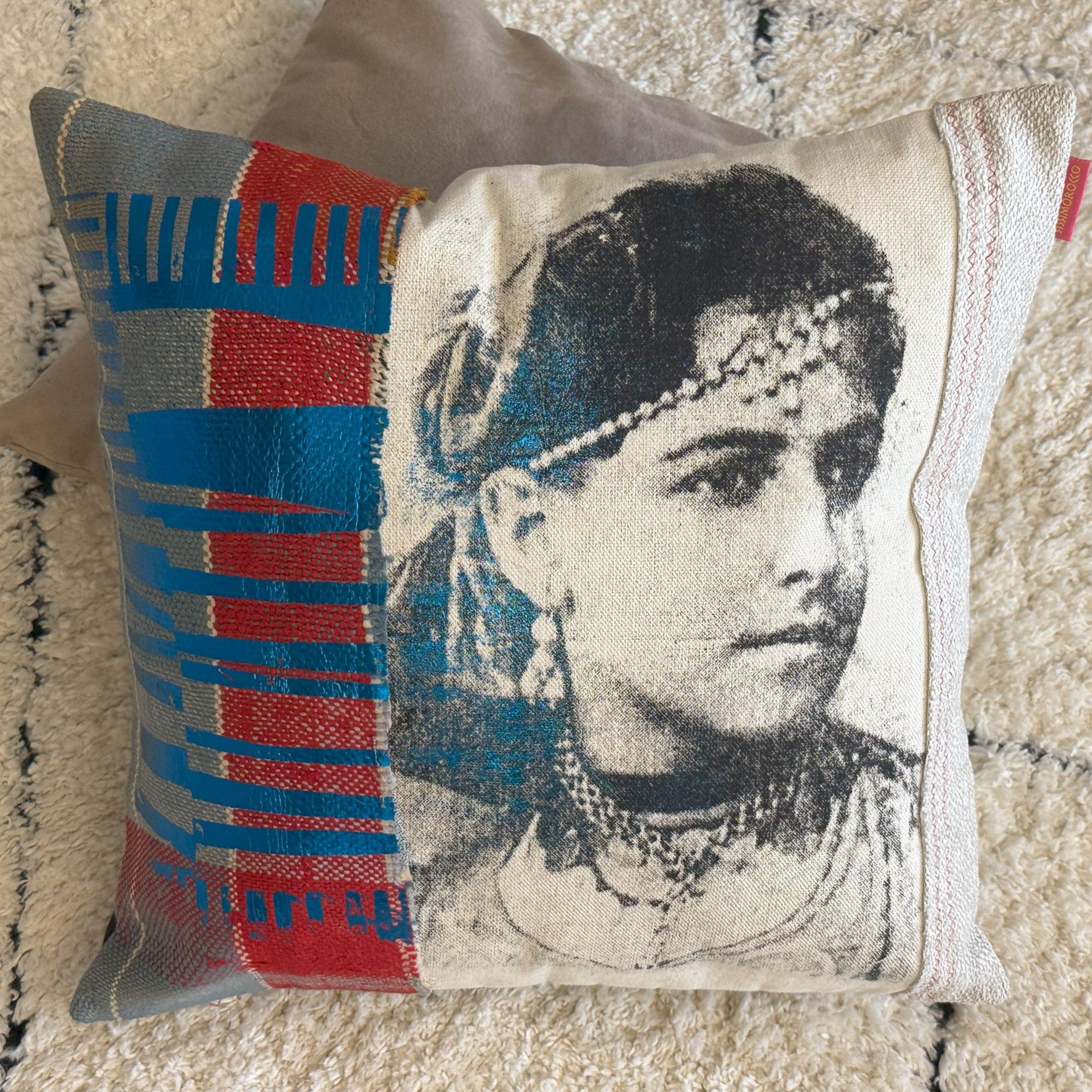 Handgefertigter Kissenbezug 43 x 43 cm