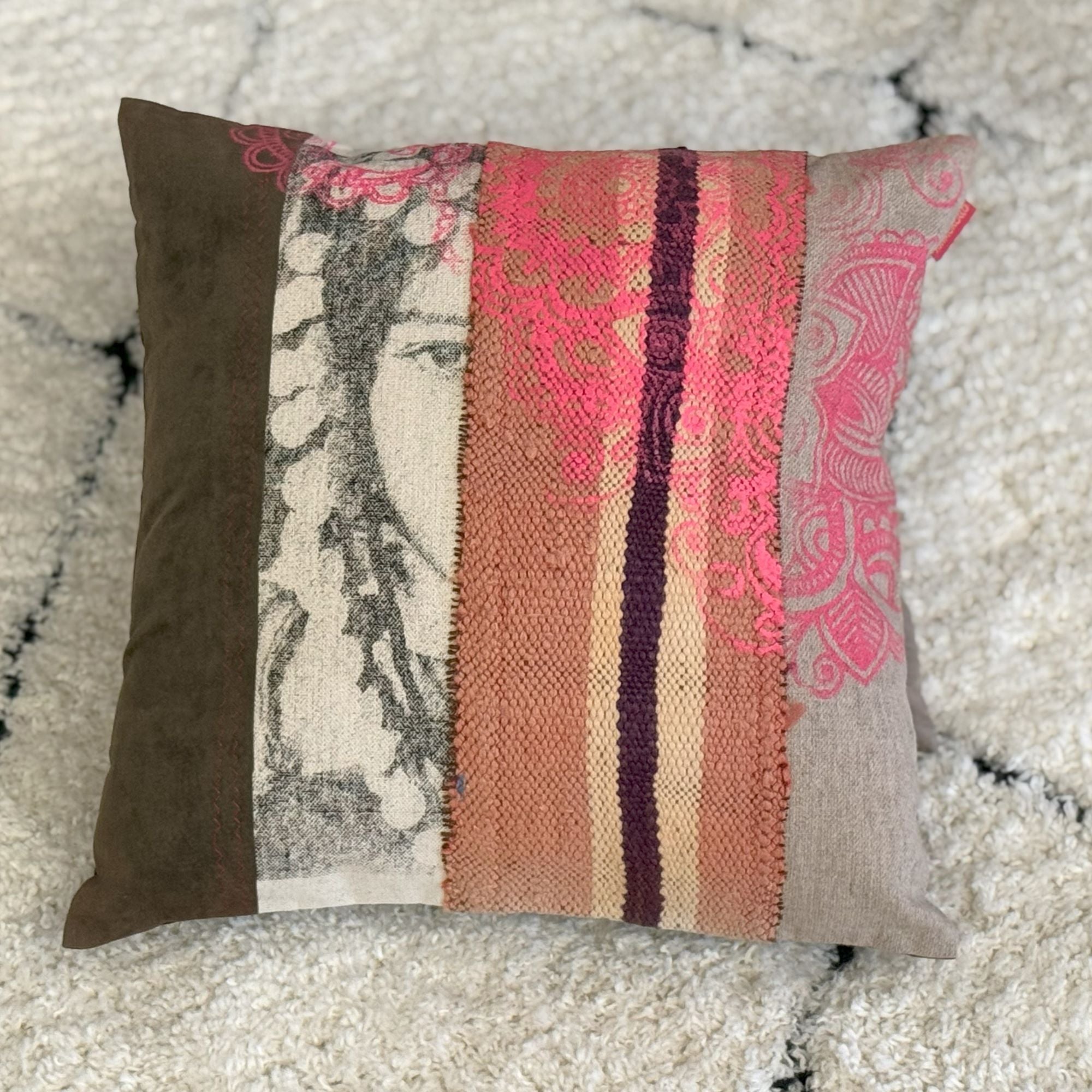Handgefertigter Kissenbezug 43 x 43 cm