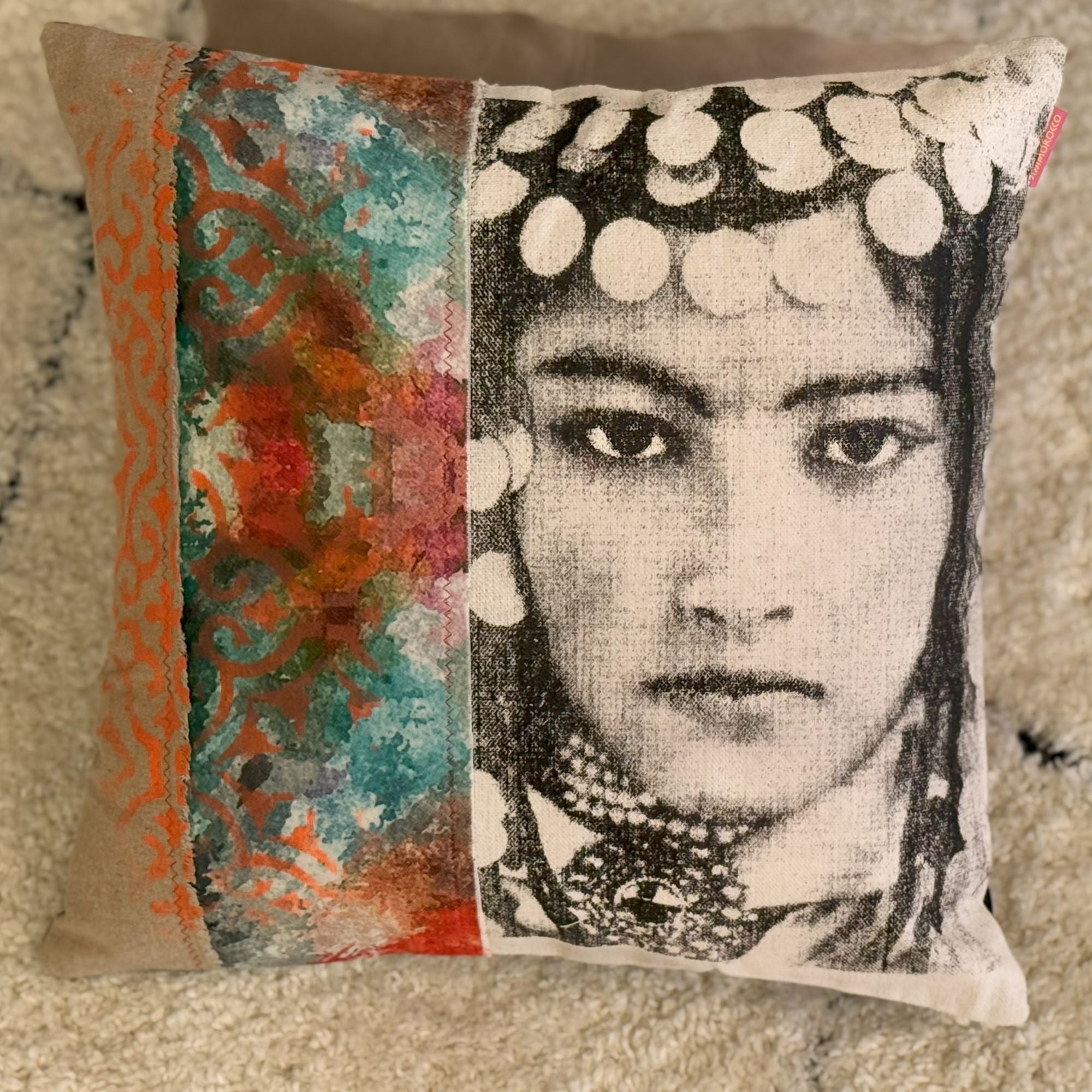 Handgefertigter Kissenbezug 43 x 43 cm