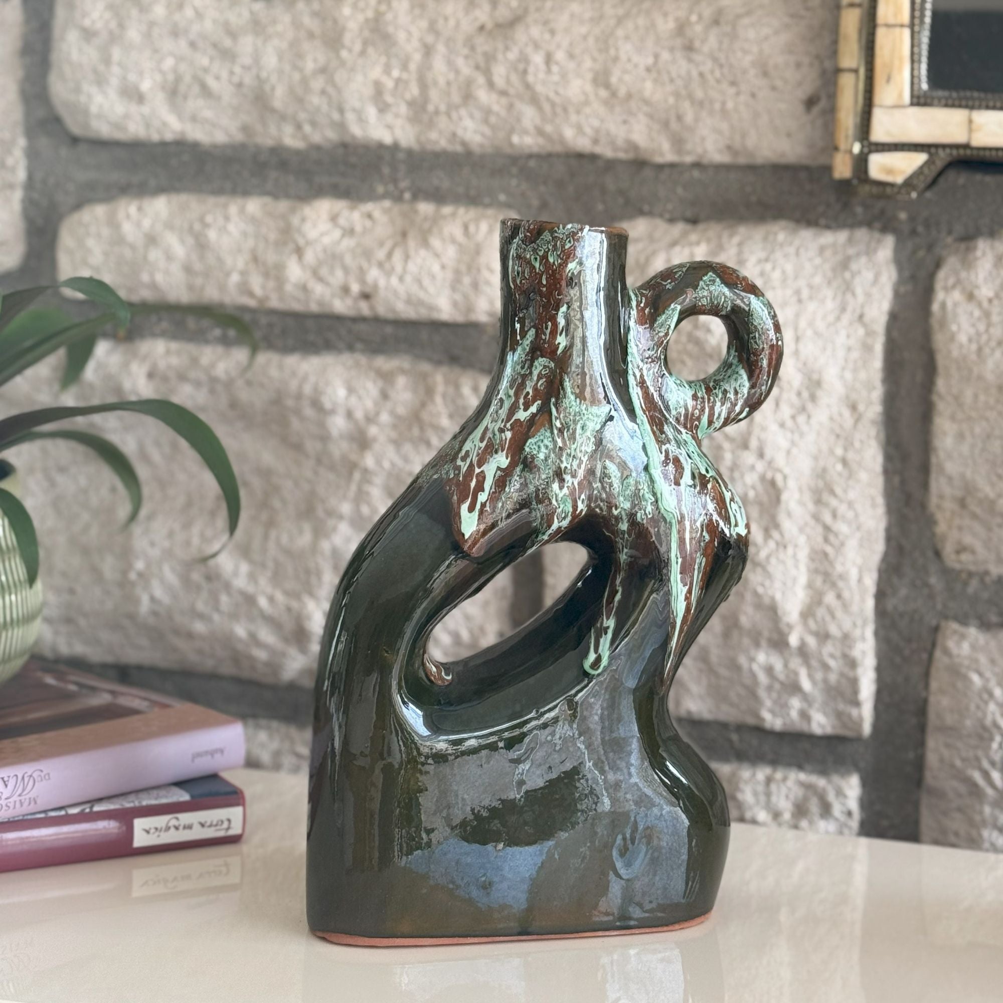 Handgefertigte Vase "Lava"