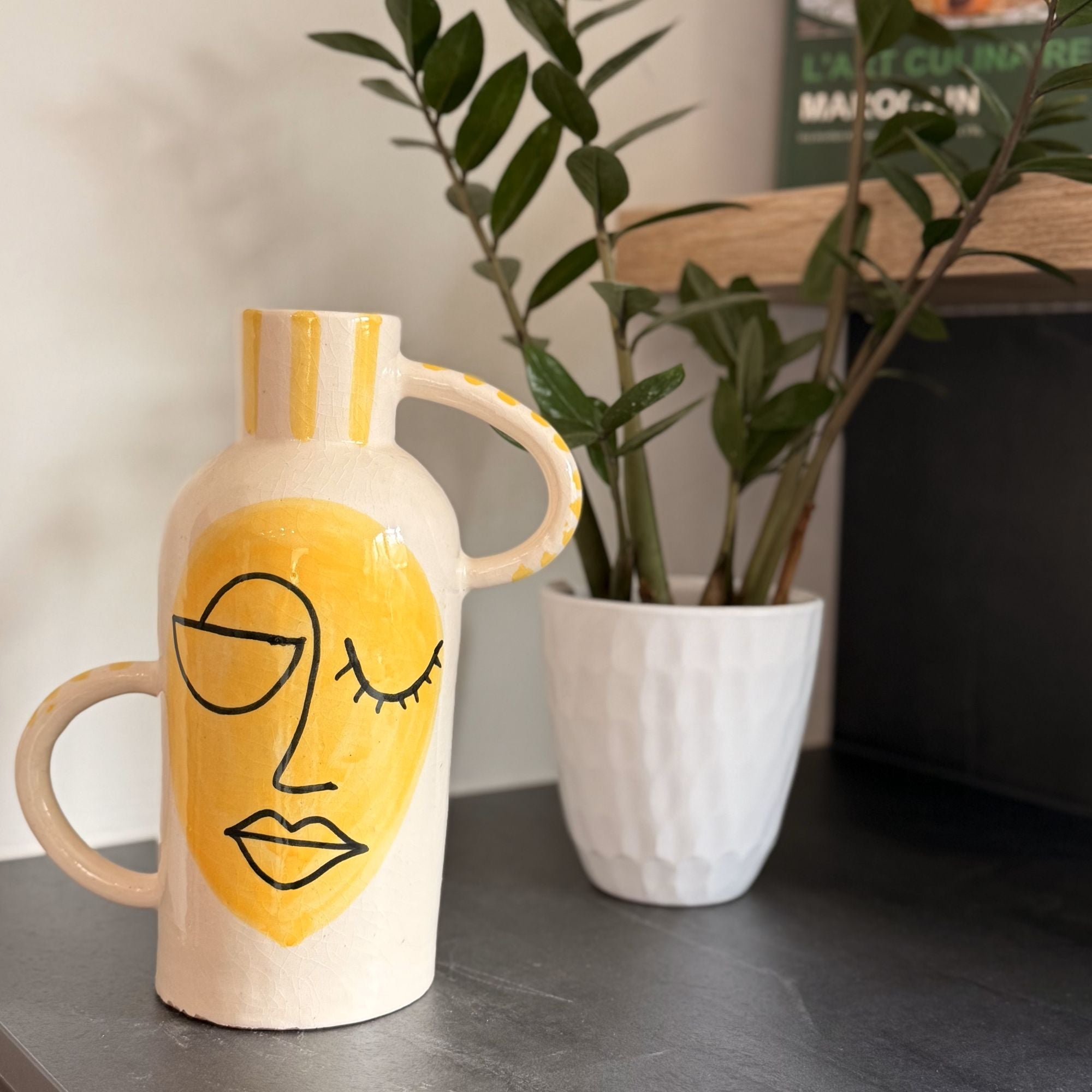 Handgefertigte Vase "Solea"