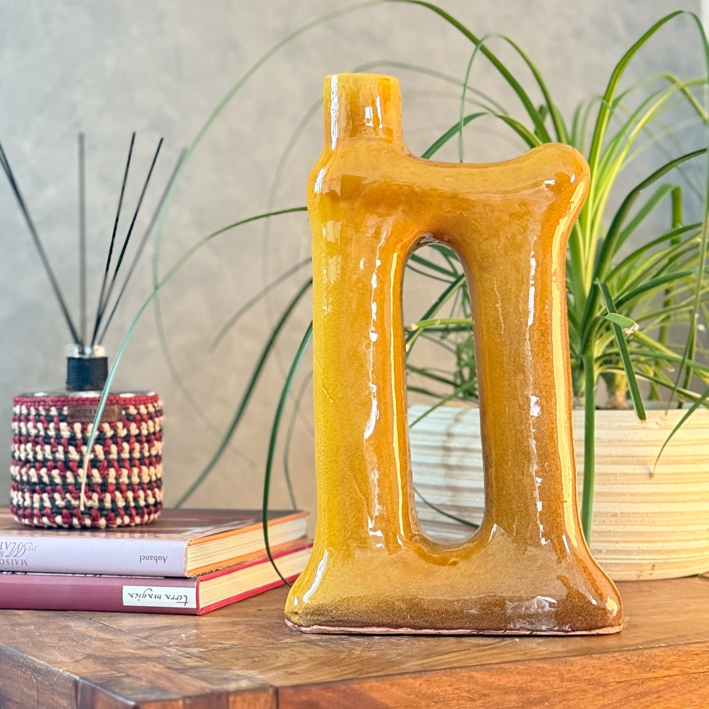 Handgefertigte Vase "Soleil"