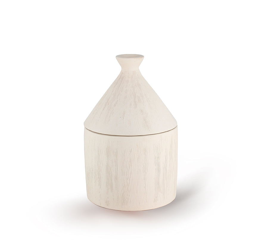 Kerze TAJINE weiß