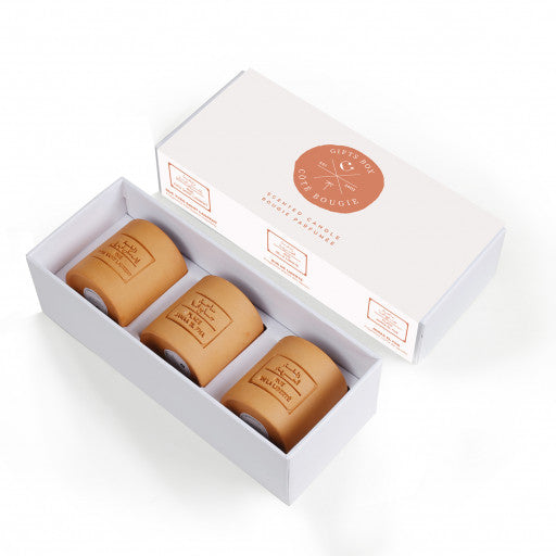 Geschenkbox Set 3 Mini Kerzen