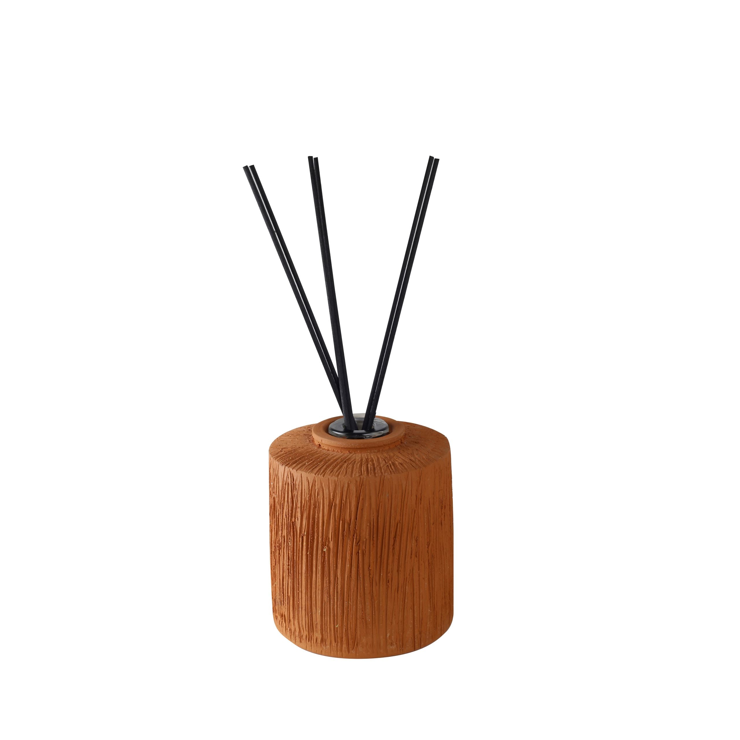 Duftstäbchen-Diffusor aus Ton - terracotta