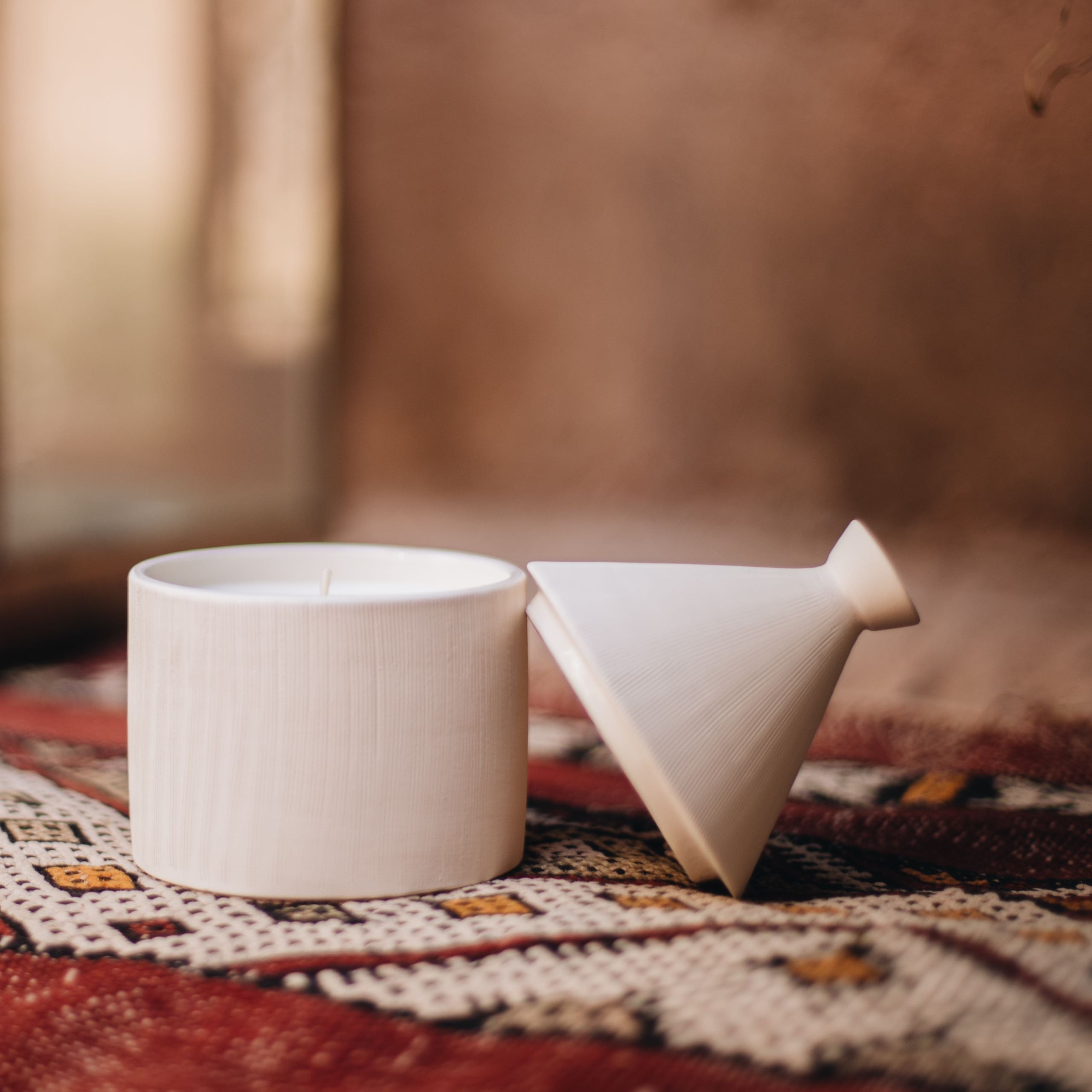 Kerze TAJINE weiß